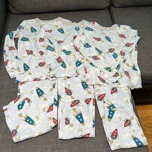 Set of 3 pairs Esme Boys long sleeve Pajamas